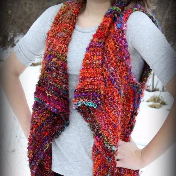 Adventure Cardi Banana Fiber Yarn Kit