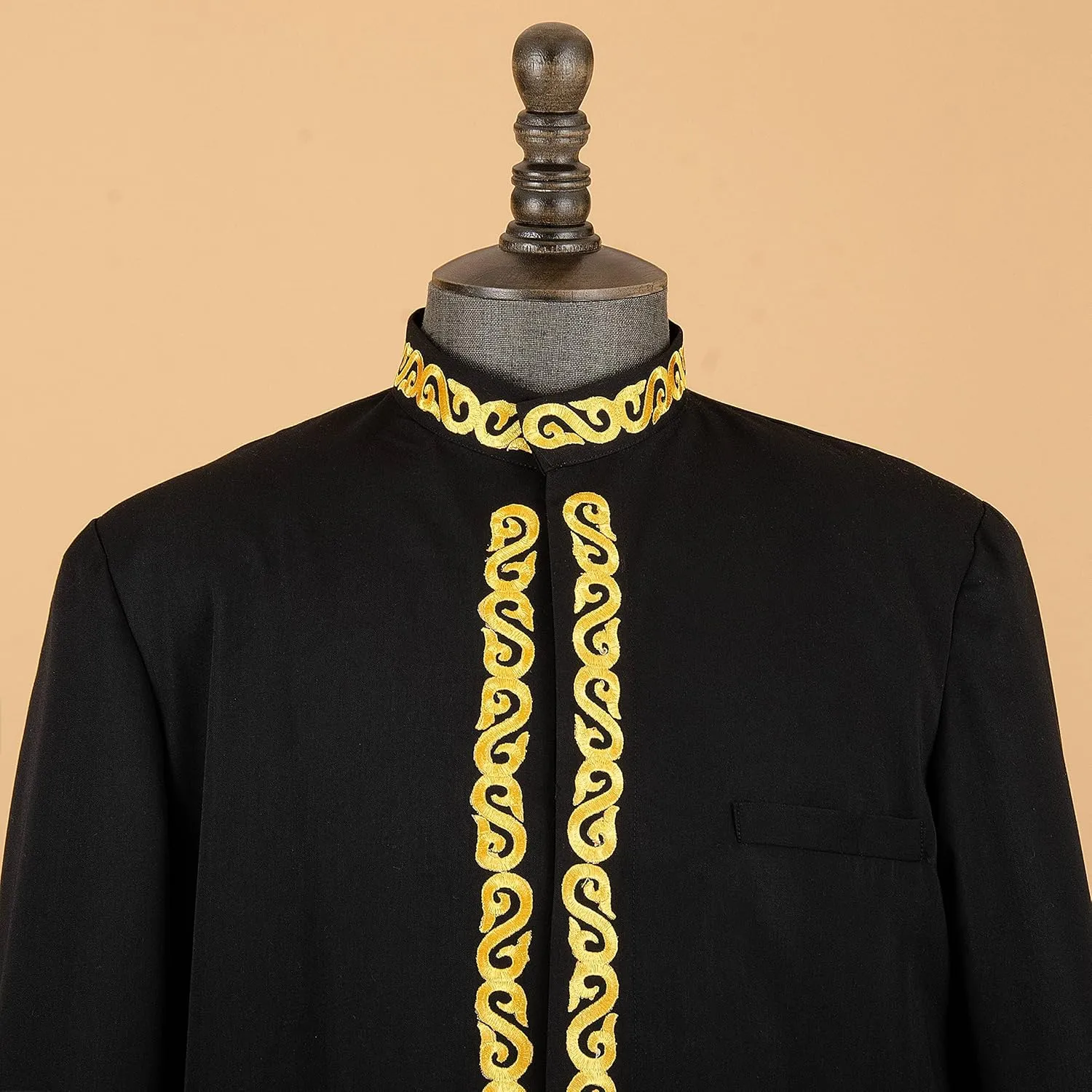 African Suit for Men Jacket and Trousers 2 Piece Set Dashiki Blazer with Kerchief Bazin Riche Kaftan Wedding Evening