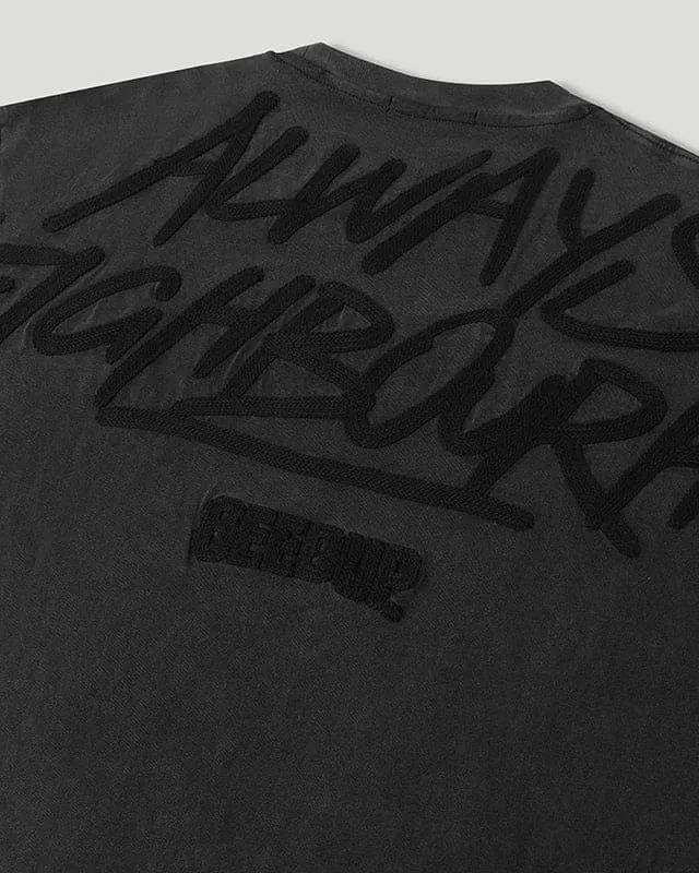 Always Neighbourhood T-Shirt Vintage Washed Black