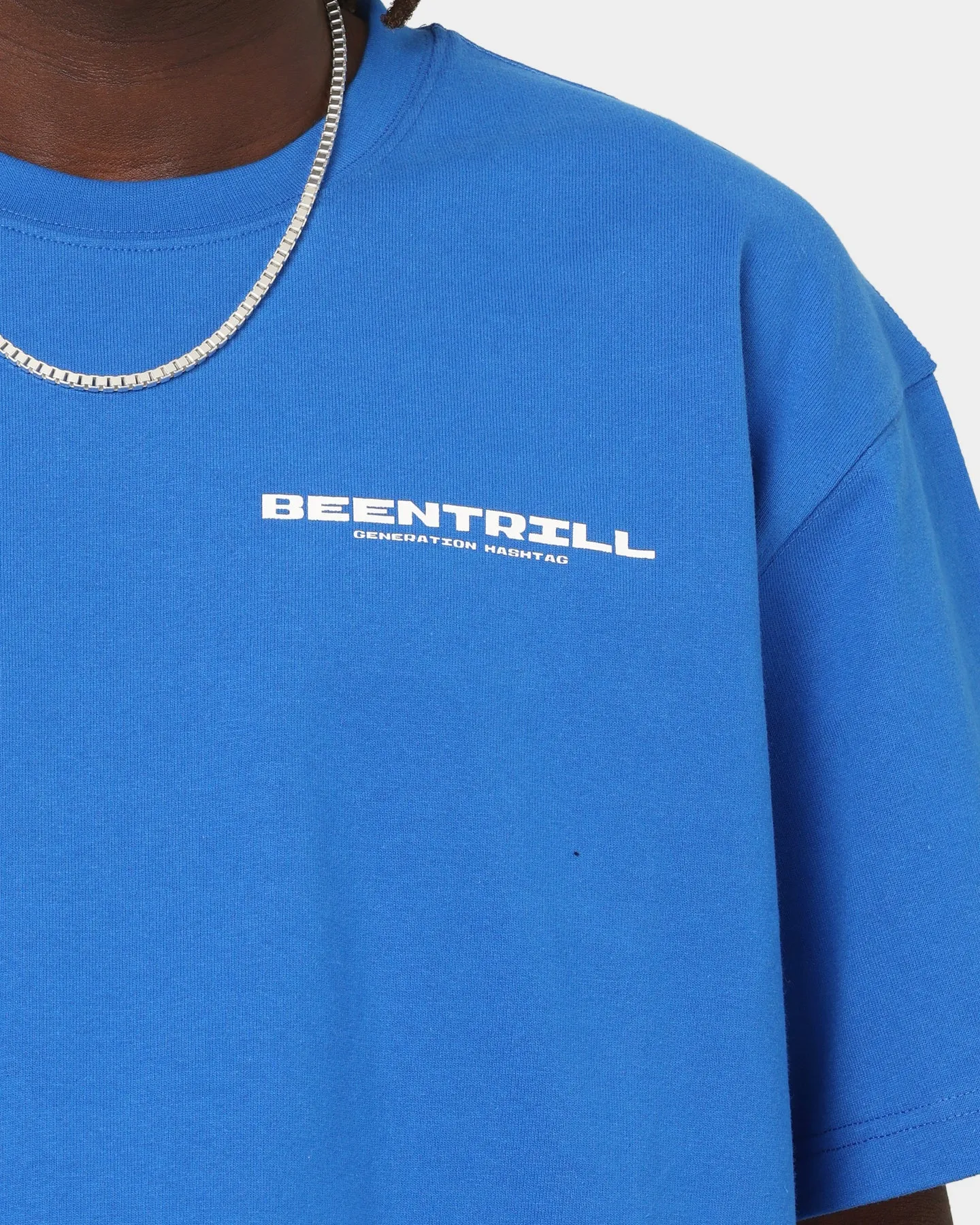 BEENTRILL Nu Logo T-Shirt Cobalt Blue