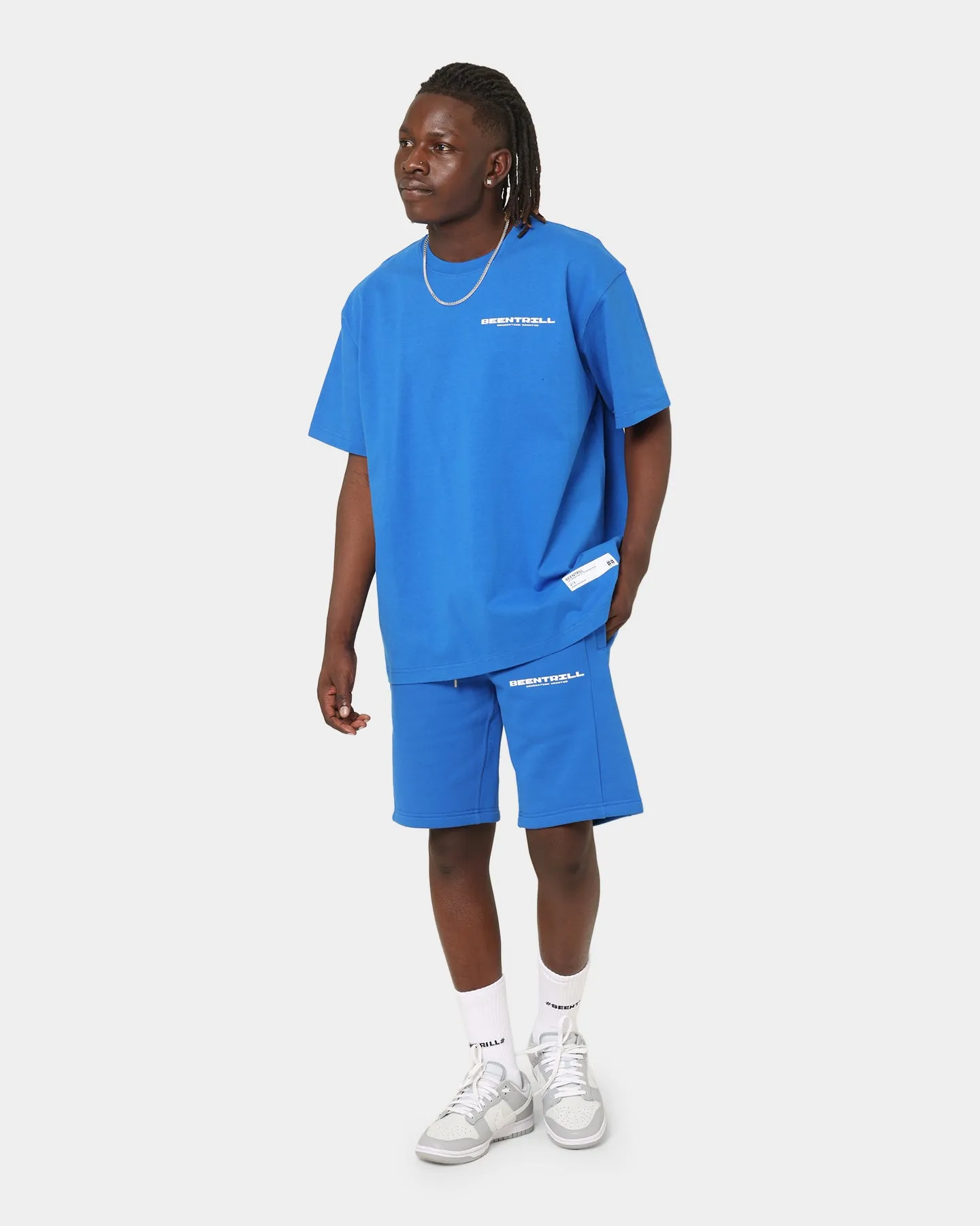 BEENTRILL Nu Logo T-Shirt Cobalt Blue