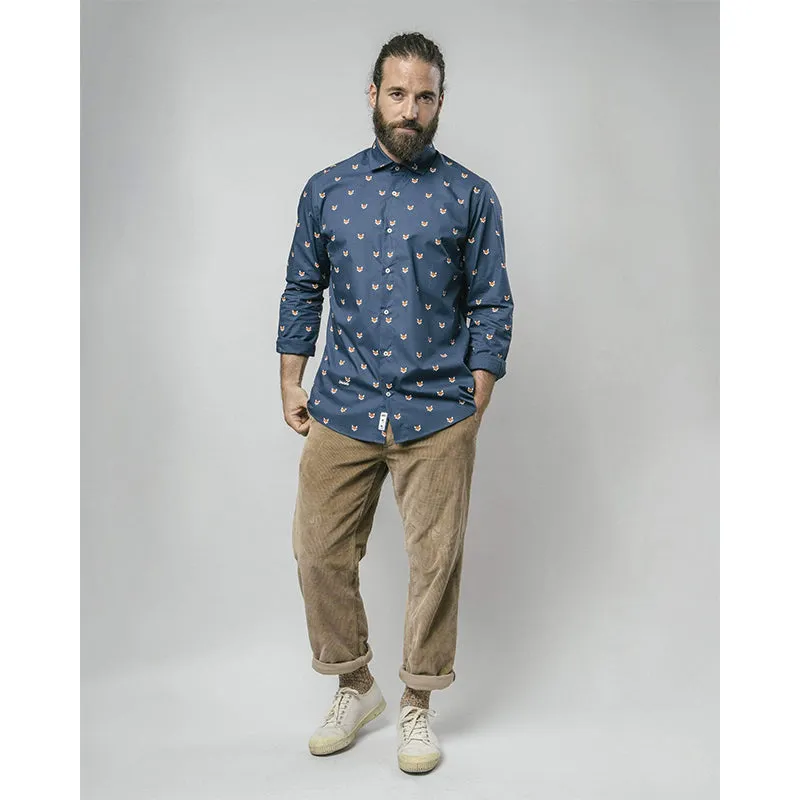 BRAVA FOX IN THE SNOW LONG SLEEVE SHIRT
