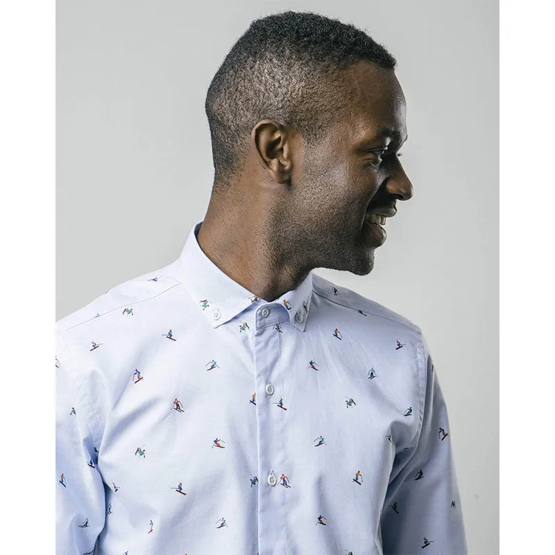 BRAVA SLALOM RACE BLUE LONG SLEEVE SHIRT