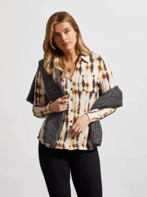 Button Down Knit Shirt [Chartreuse-7747O]