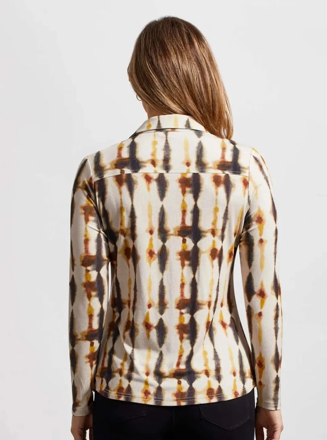 Button Down Knit Shirt [Chartreuse-7747O]