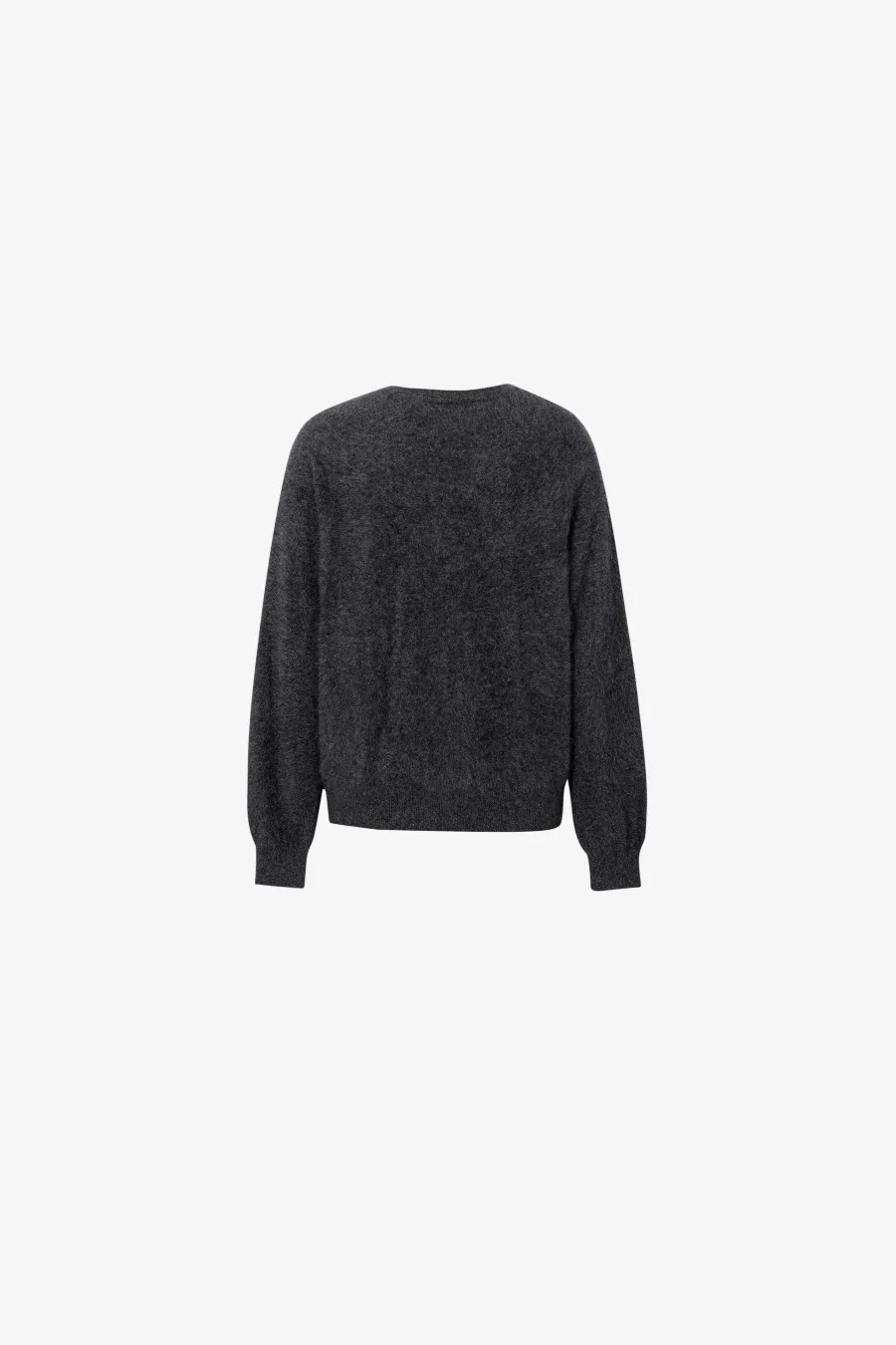 Button Up Cardigan Dark Grey