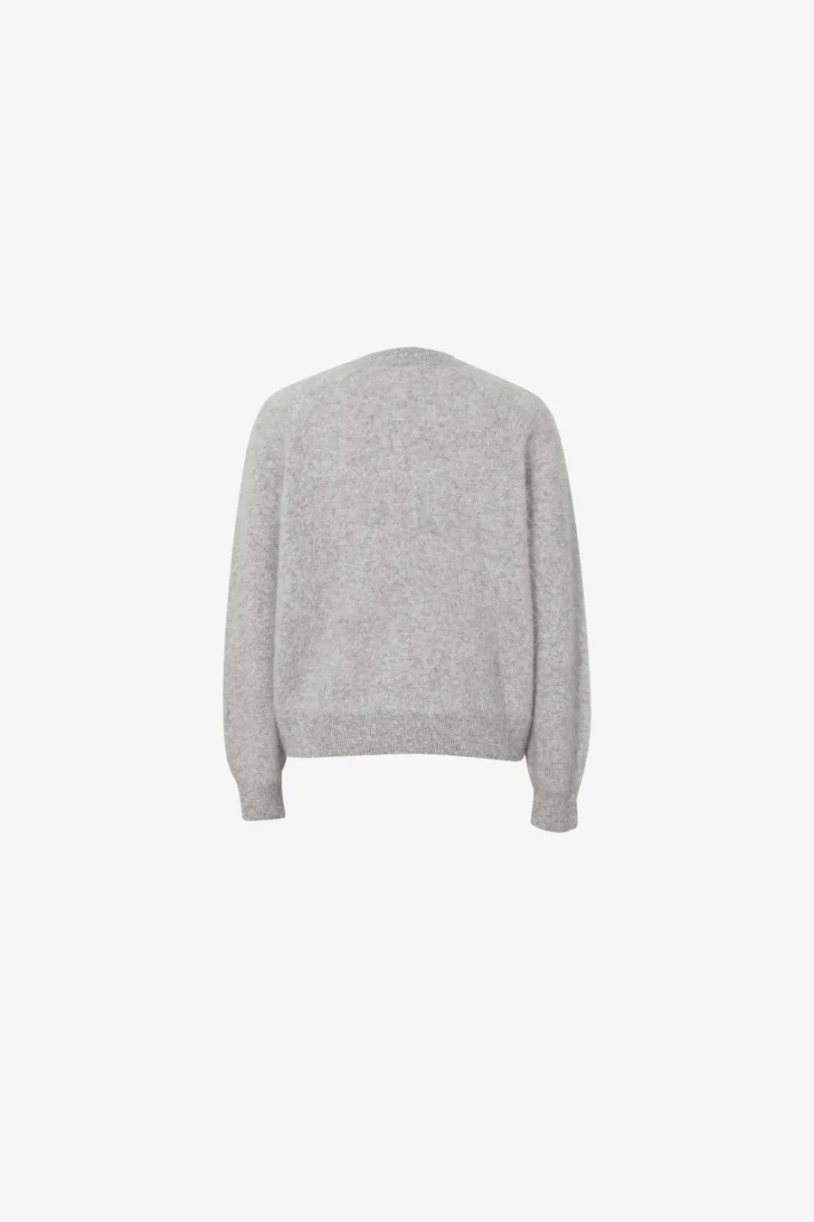 Button Up Cardigan Light Grey