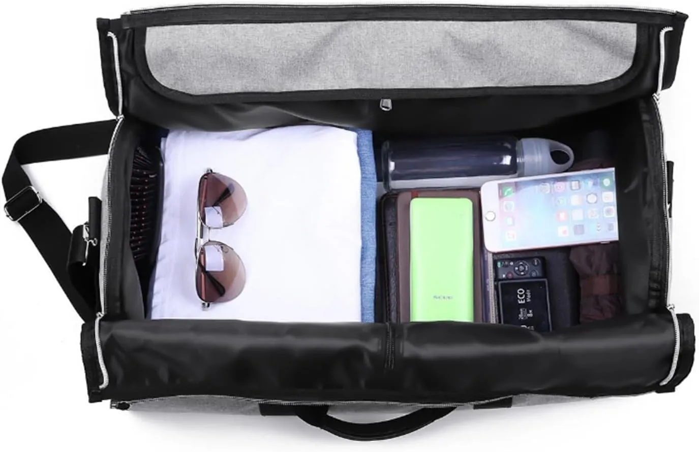 Convertible Suit Travel Bag Garment Duffle Bag for Travel 2 in 1,Garment Bag for Business Trips, Foldable Travel Bag Hanging Garment Duffel Bag (Color : D, Size : 550 * 280 * 300mm)