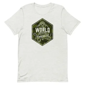Dora the Explorer The World Awaits Adult Short Sleeve T-Shirt