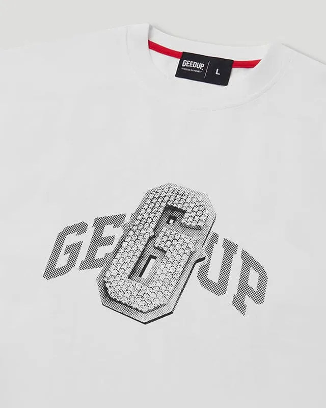 G Pendant T-Shirt Washed White/Grey