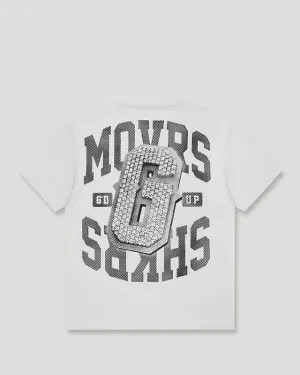 G Pendant T-Shirt Washed White/Grey