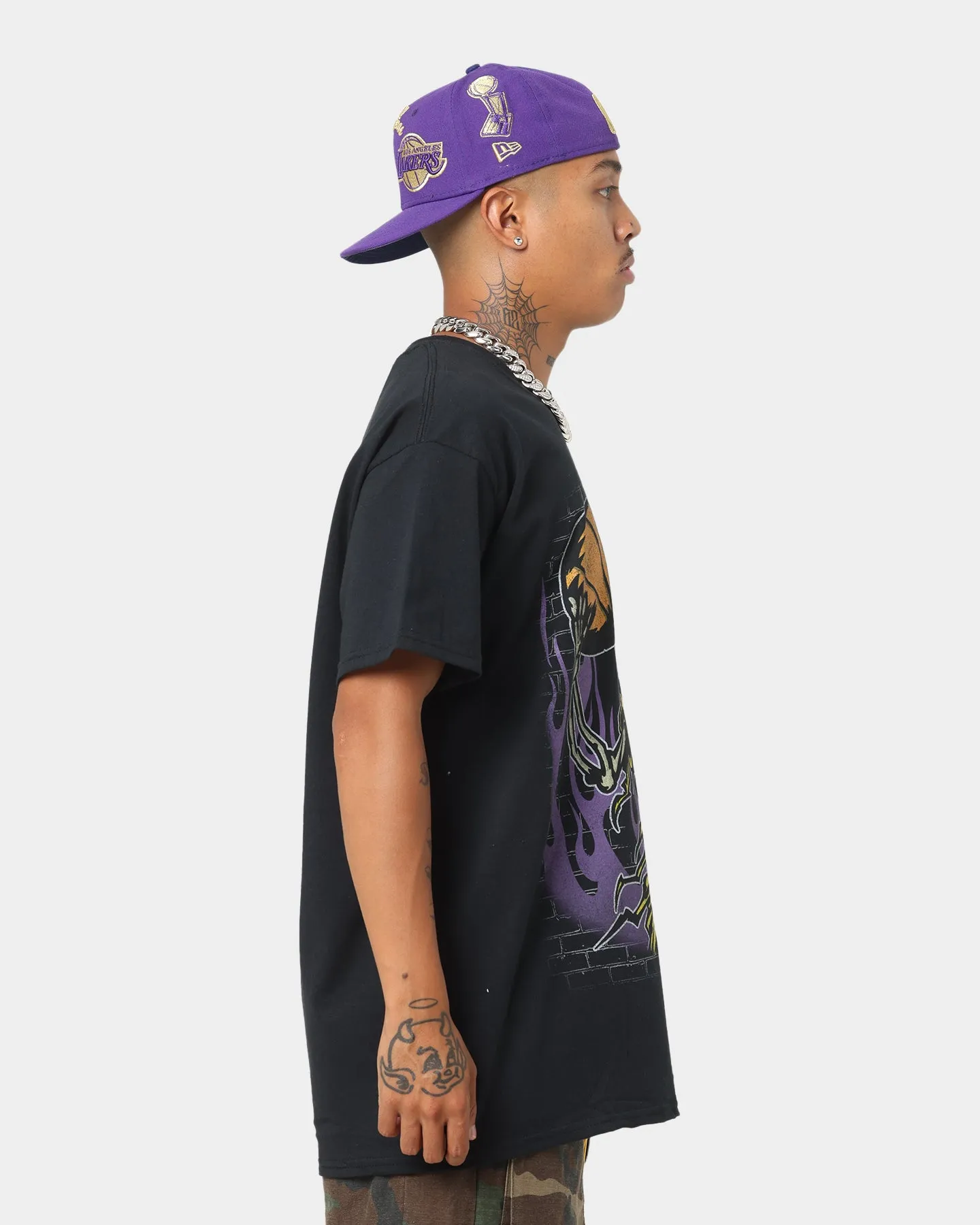 Goat Crew Baller Skeleton T-Shirt Black