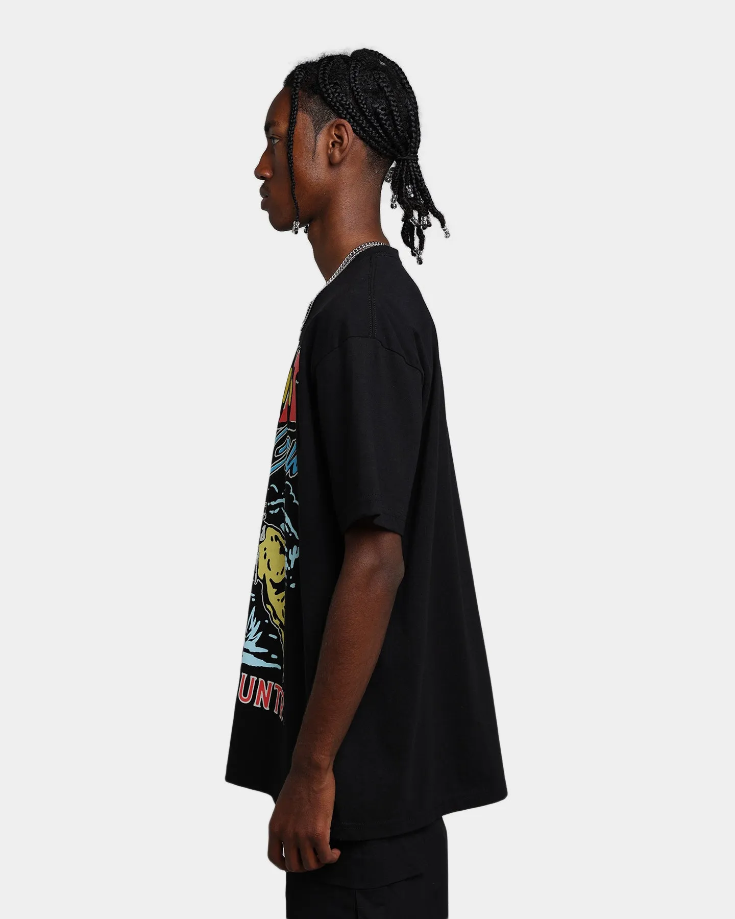 Goat Crew Cactus Country T-Shirt Black