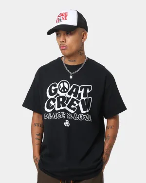 Goat Crew Increase Peace T-Shirt Black
