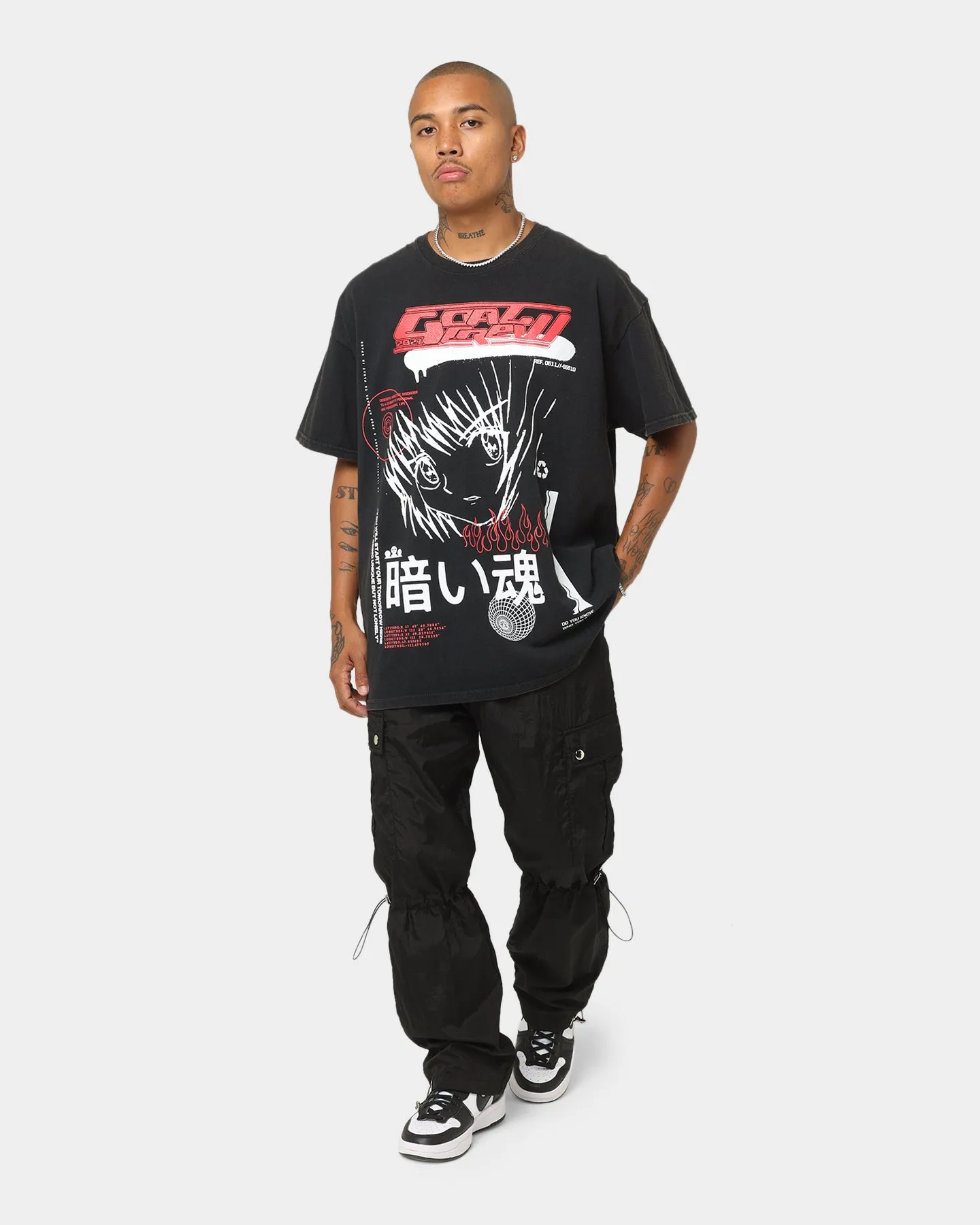 Goat Crew Korea T-Shirt Black Wash