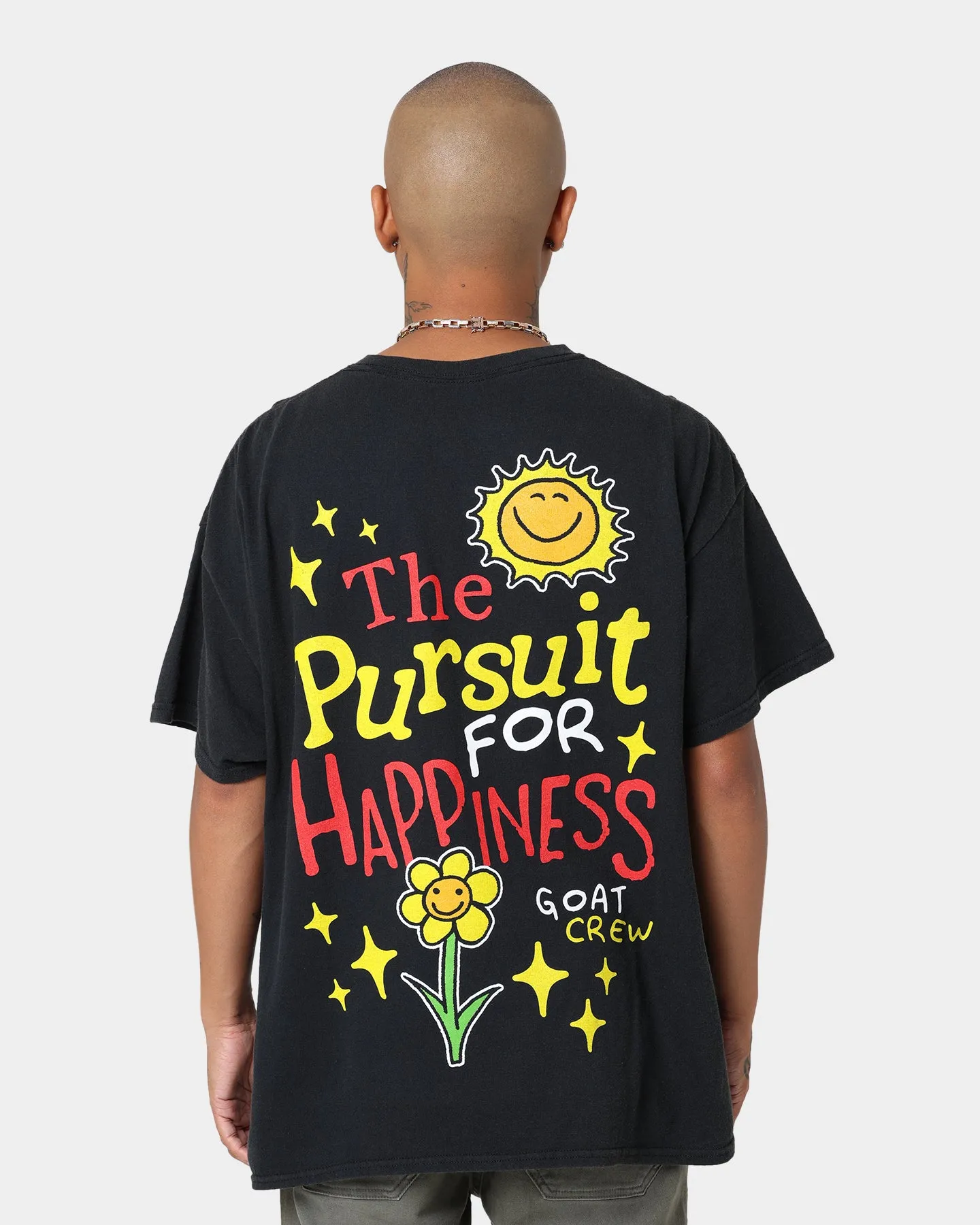 Goat Crew Pursuit 4 Happiness T-Shirt Black