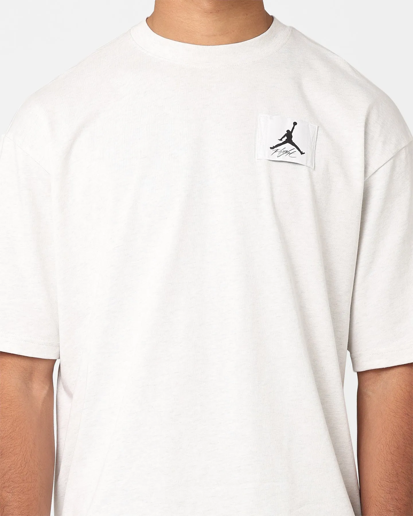 Jordan Flight Essentials Crewneck T-Shirt Sail/Heather