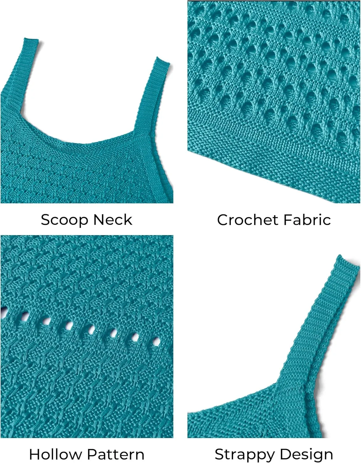 MIHOLL Womens Crochet Swim Cover Up 2025 Summer Bathing Suit Hollow Out Sleeveless Swimwear Coverups Beach Dress Sundresses