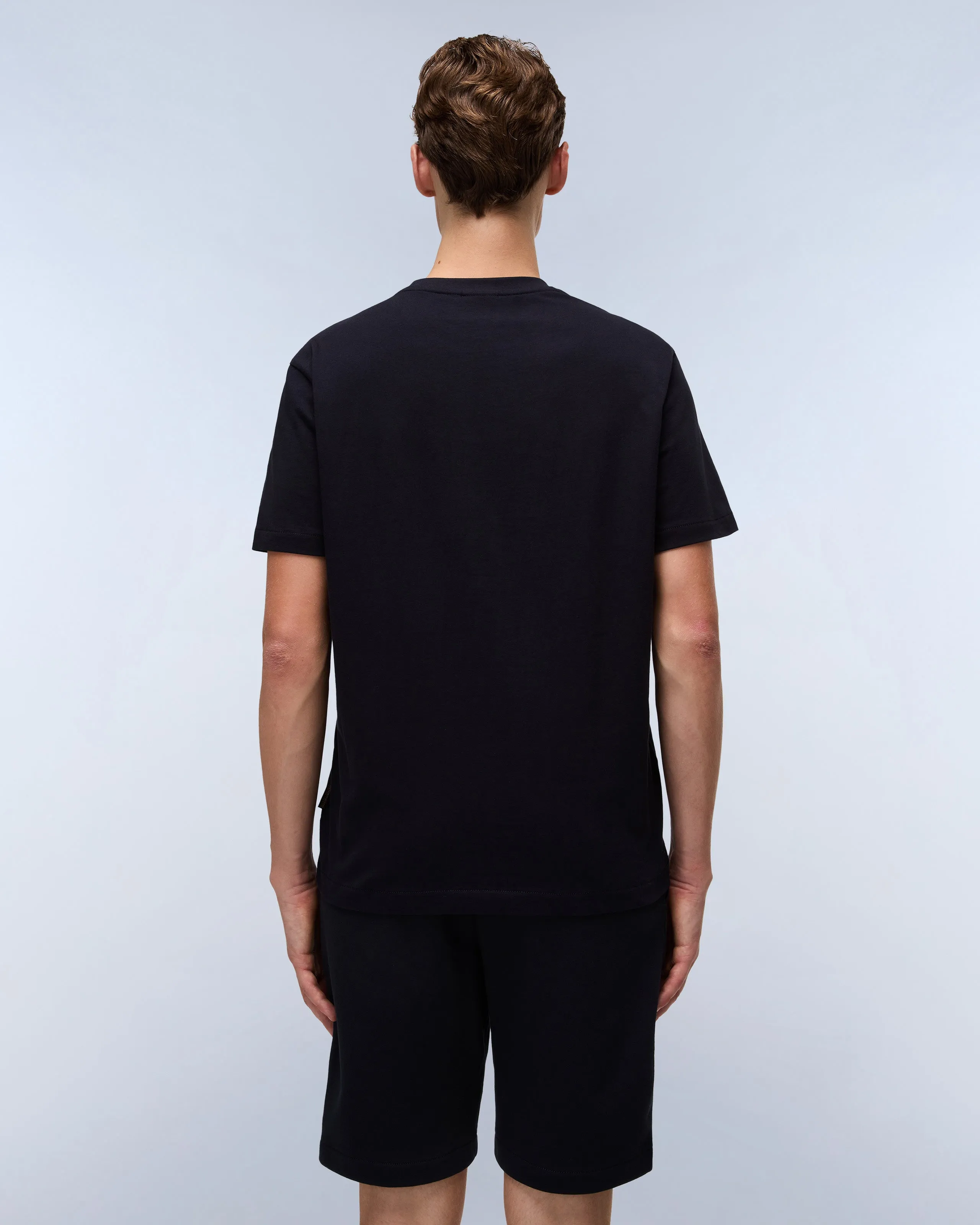 Napapijri Box Logo Tee - Black