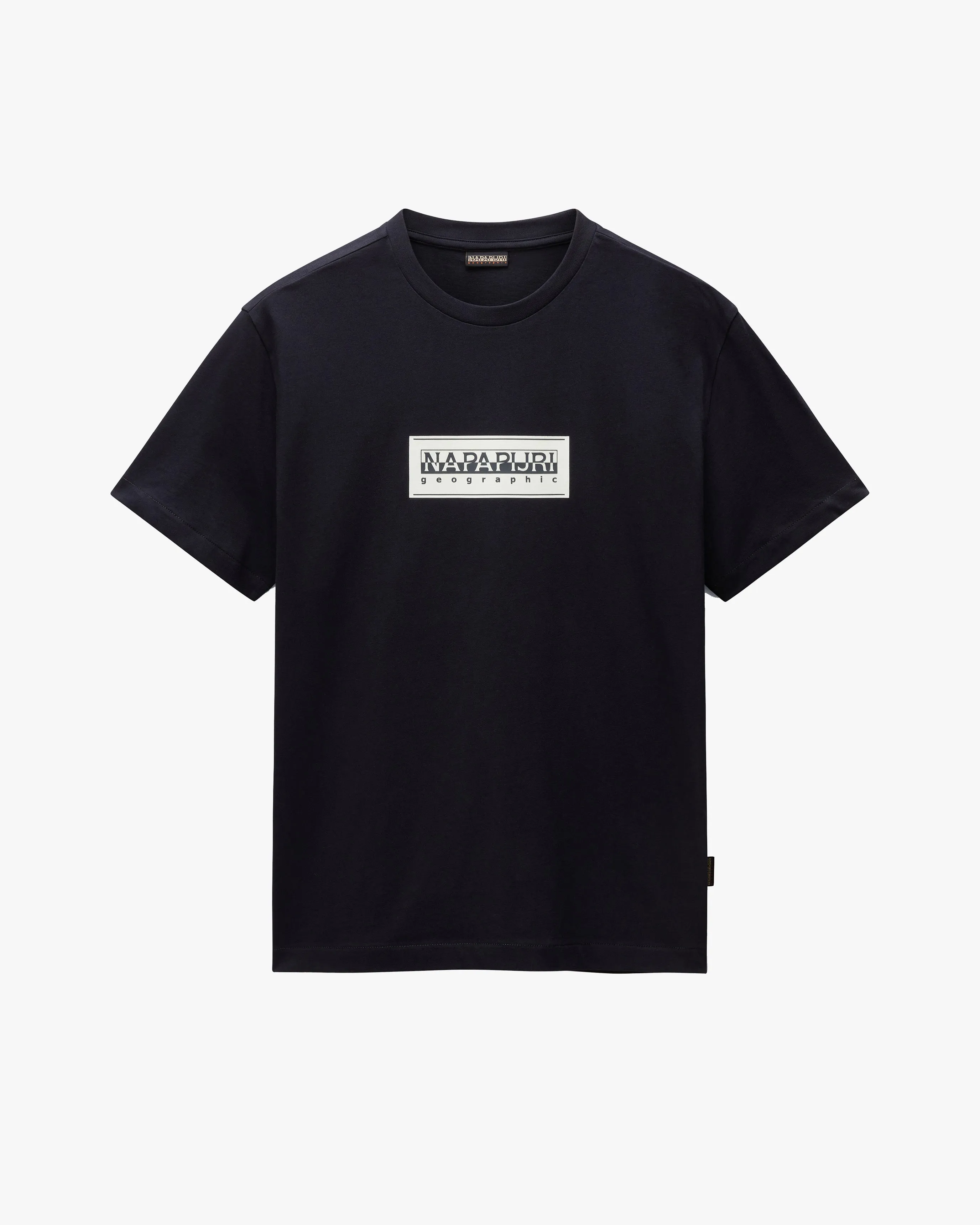 Napapijri Box Logo Tee - Black