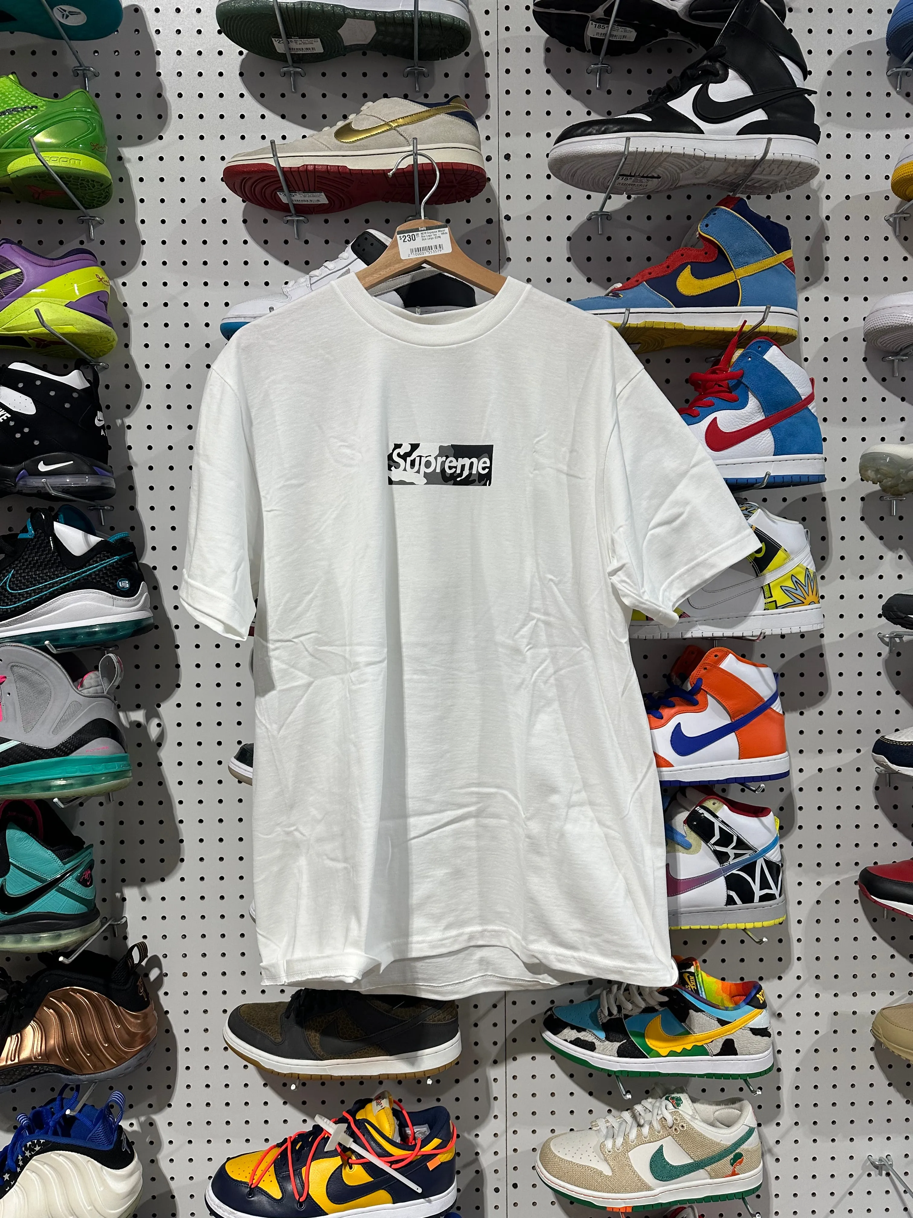 NEW Supreme Miami Box Logo Tee - White