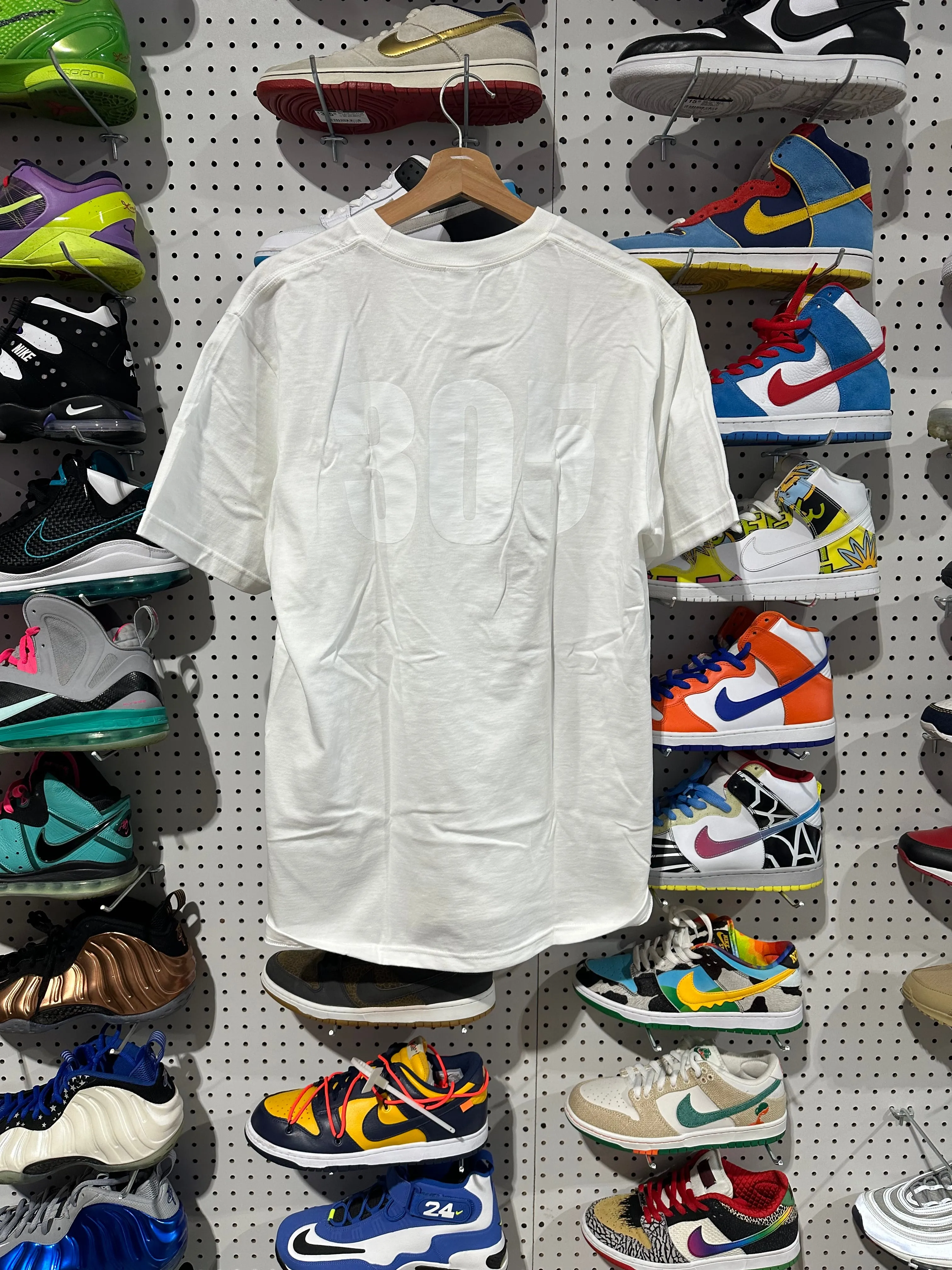 NEW Supreme Miami Box Logo Tee - White