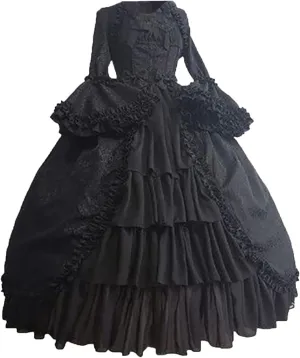 Princess Dress for Women 2023 Victorian Renaissance Dress Plus Size Vintage Lace Corset Medieval Dresses Ball Gown