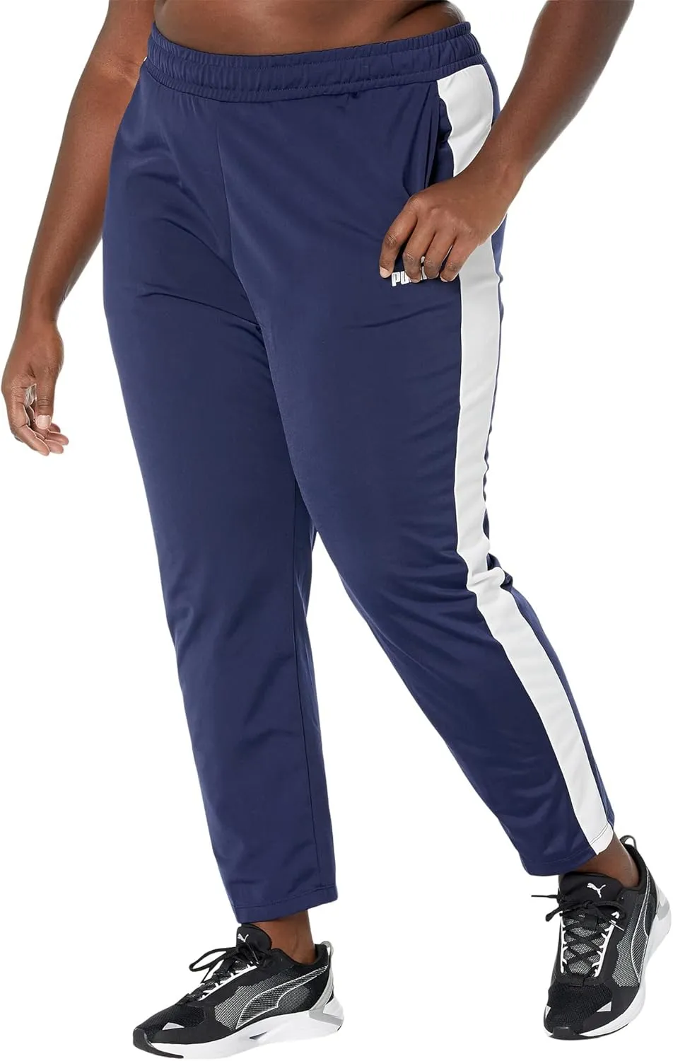 PUMA Women's Plus Size Contrast Pants