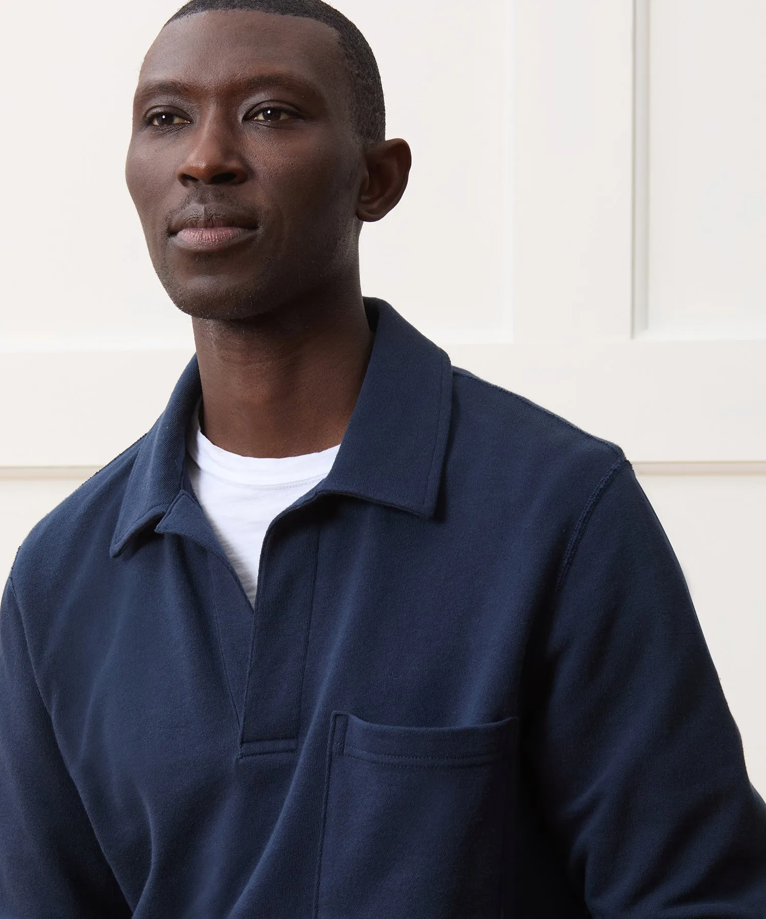 Relaxed Lightweight Terry Cloth Montauk Polo