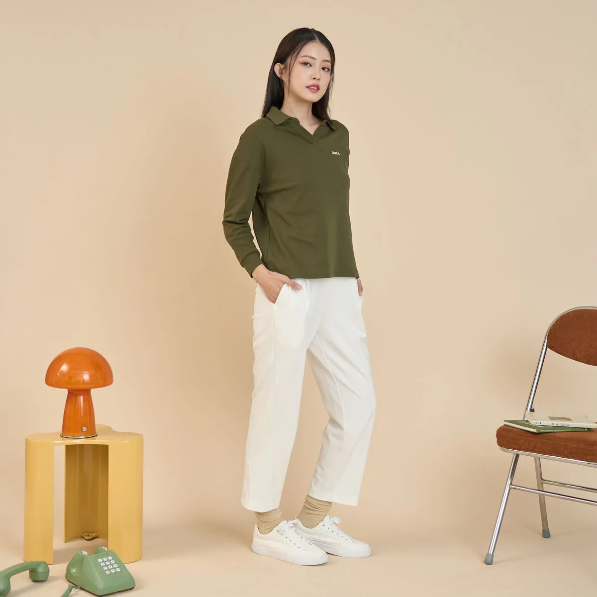 Stretchy Tapered Pants