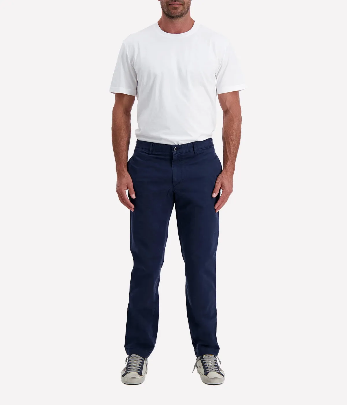 Tex Men Woven Pant in Navy