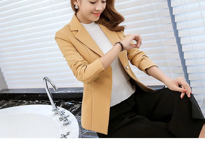 VenusFox Long Sleeve Suit jacket
