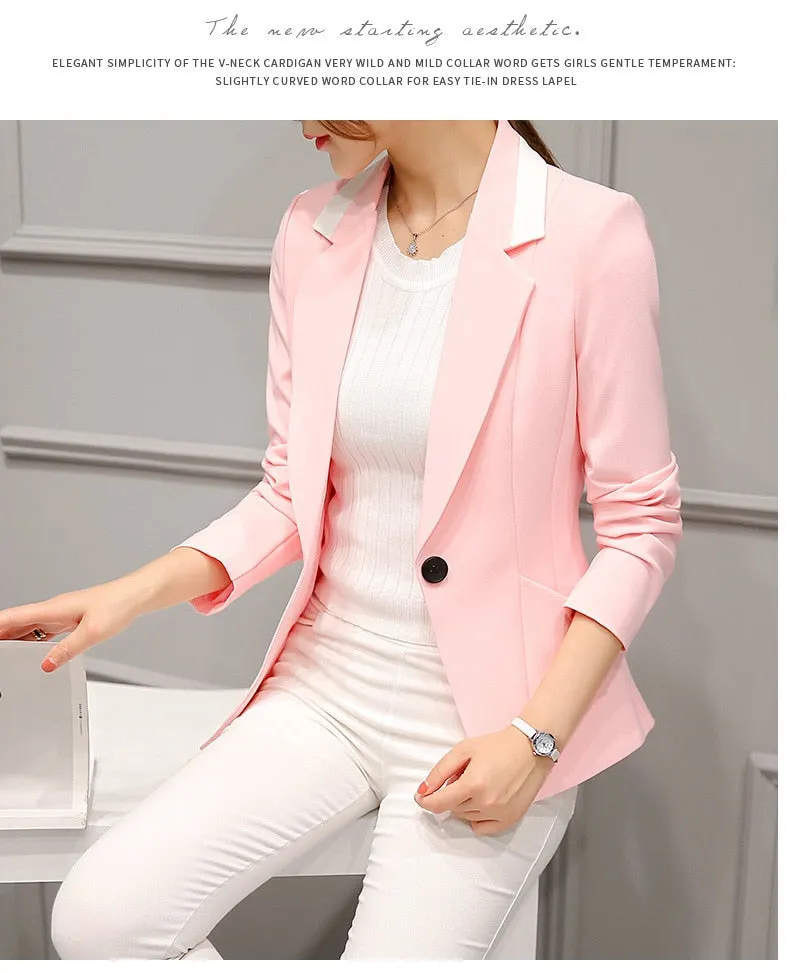 VenusFox Long Sleeve Suit jacket