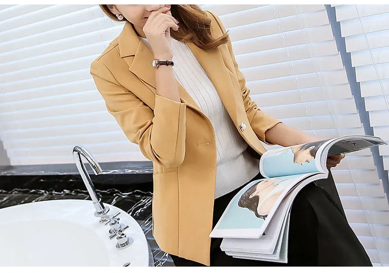 VenusFox Long Sleeve Suit jacket