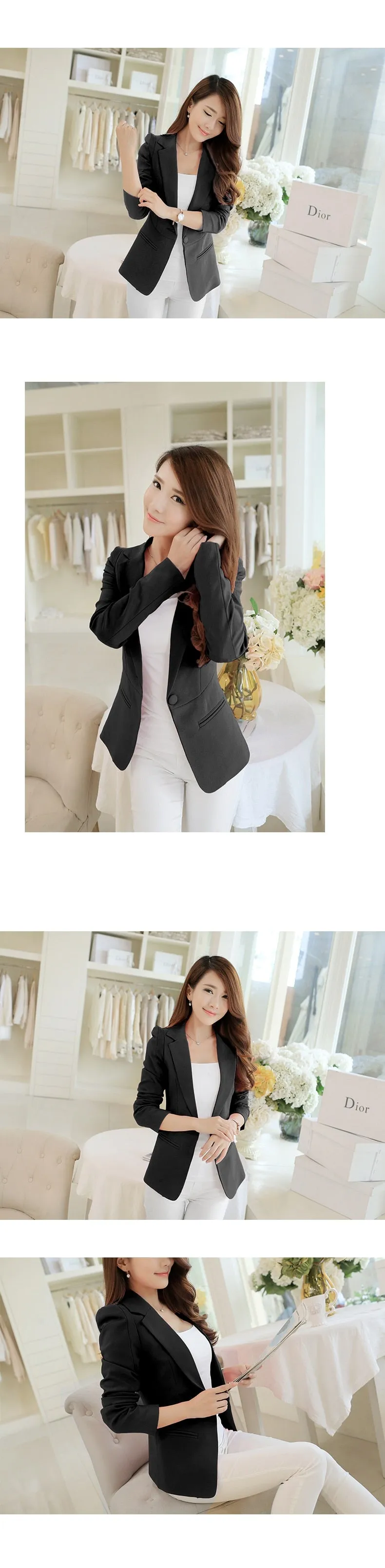VenusFox Long Sleeve Suit jacket