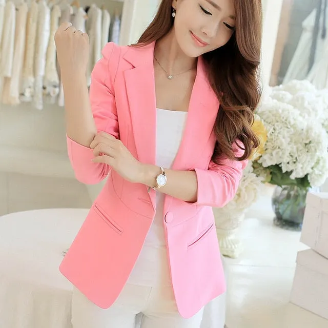VenusFox Long Sleeve Suit jacket