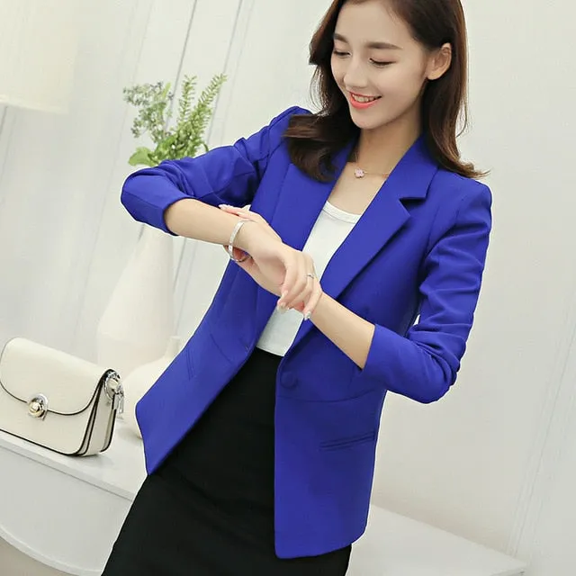 VenusFox Long Sleeve Suit jacket