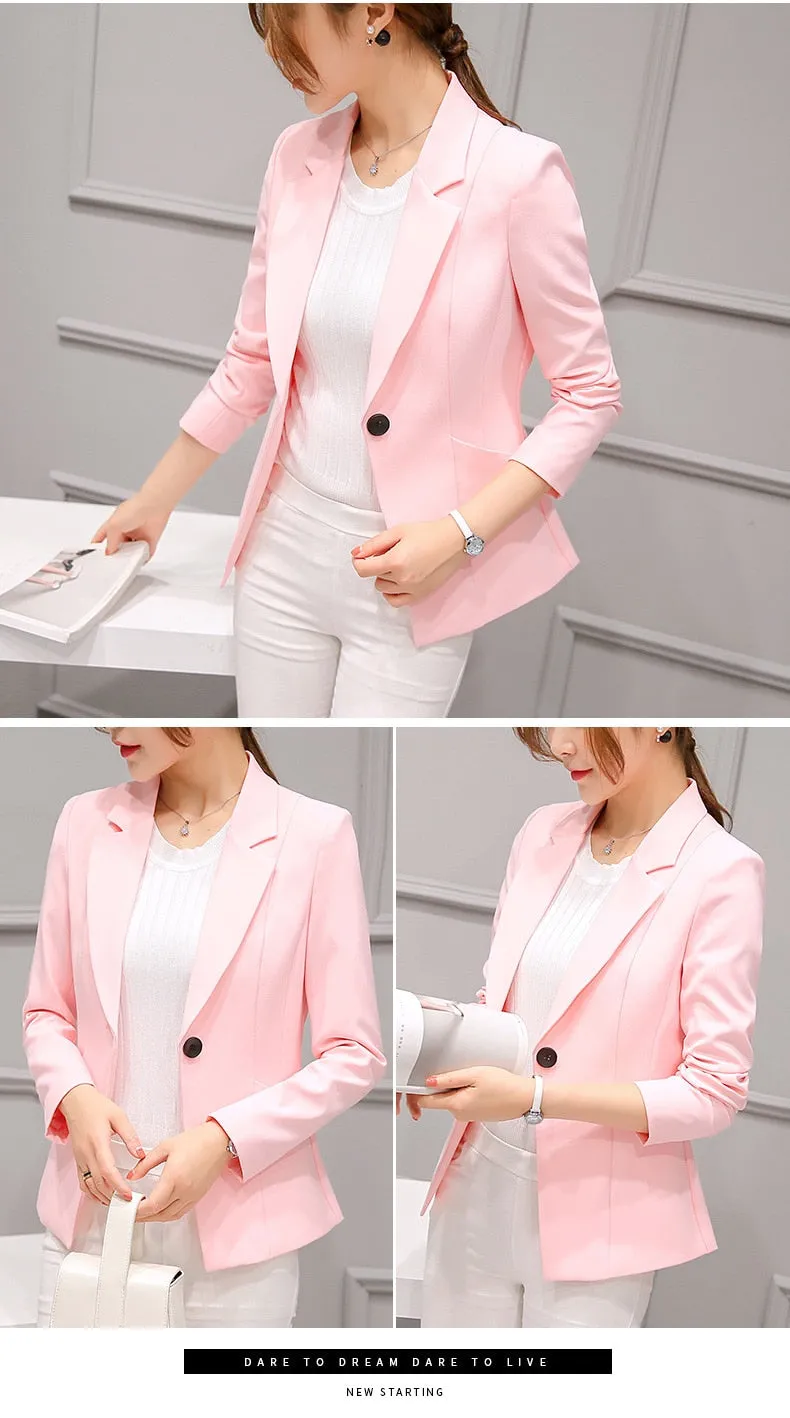 VenusFox Long Sleeve Suit jacket
