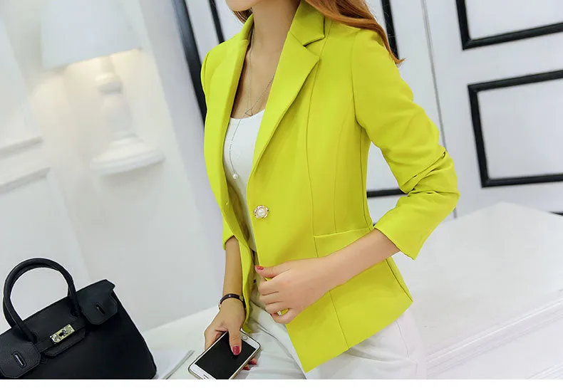 VenusFox Long Sleeve Suit jacket