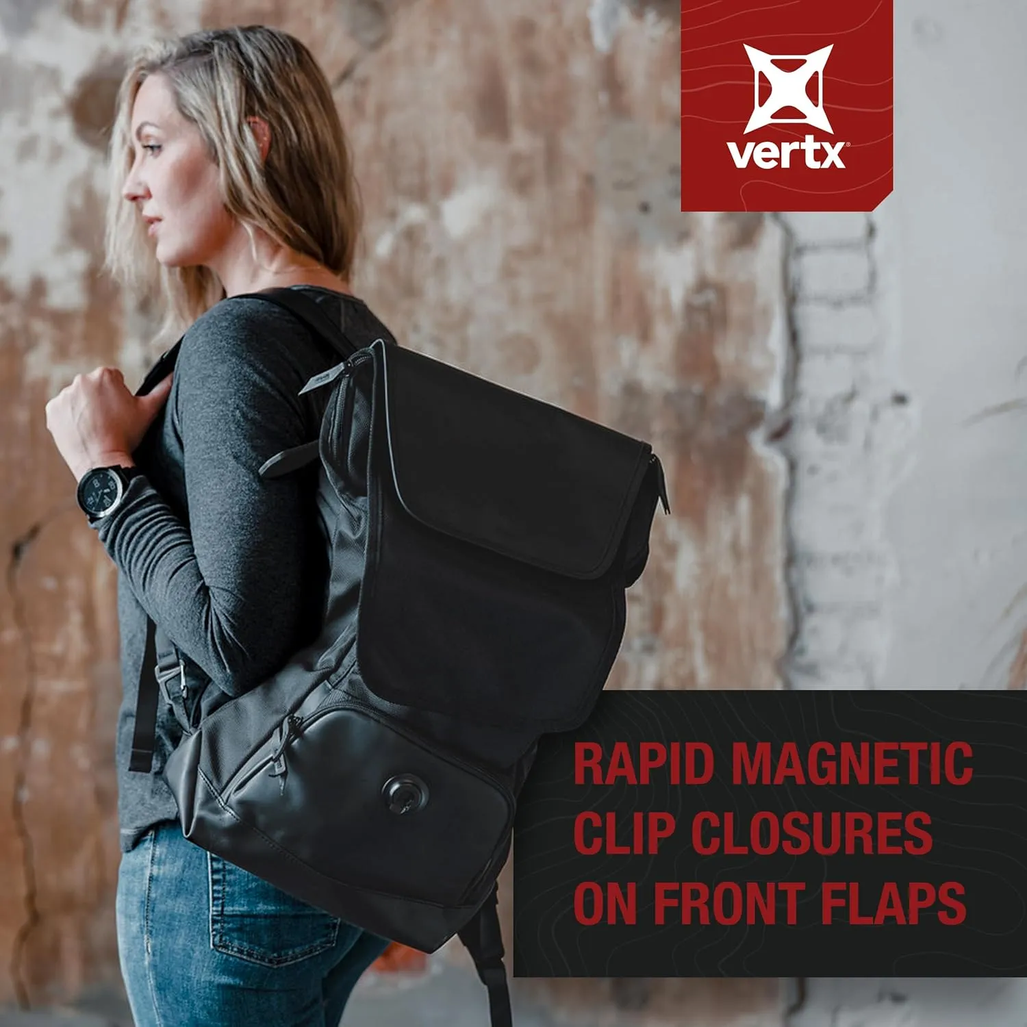 Vertx Kesher Pack Tactical Backpack 16L Medium Molle Laptop Rucksack for Travel, Work, Outdoor, Concealed Carry, Utility Tactical Gear Bag, Grizzly Shade