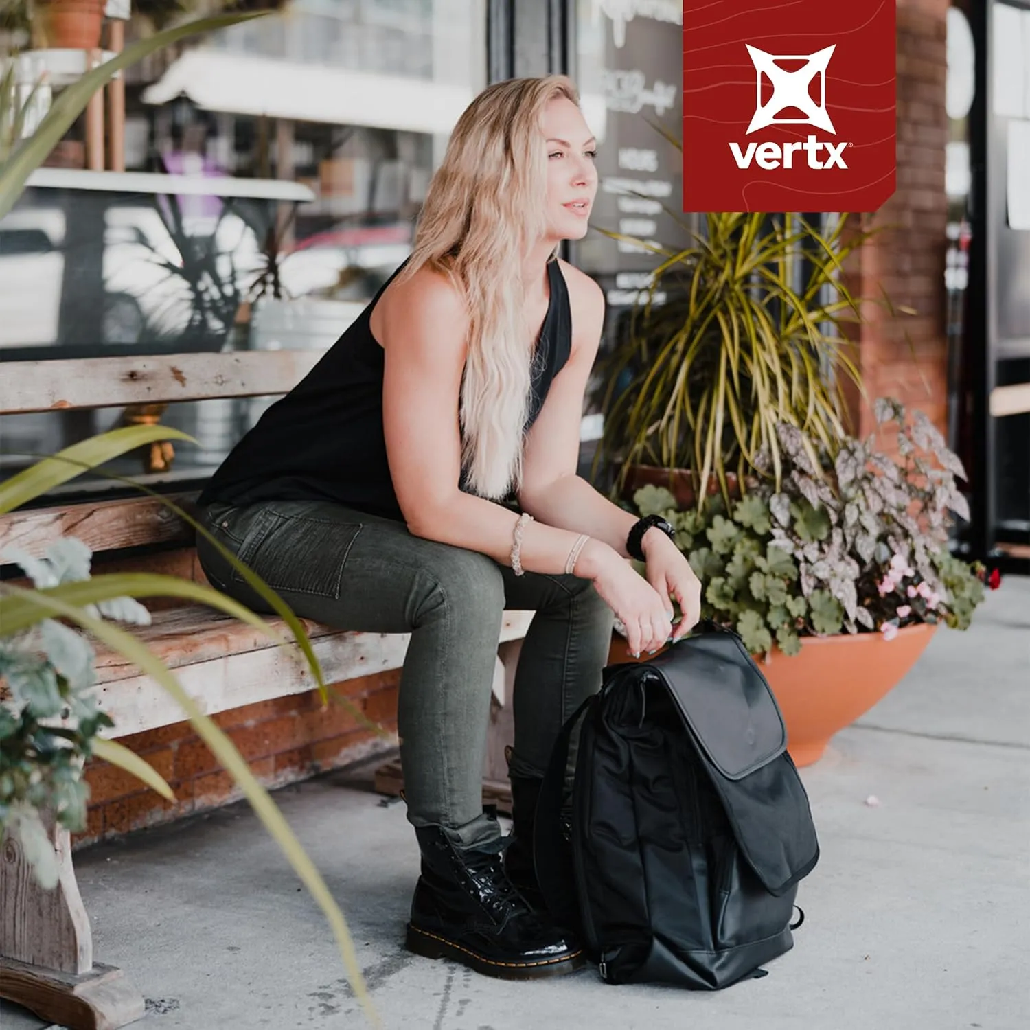 Vertx Kesher Pack Tactical Backpack 16L Medium Molle Laptop Rucksack for Travel, Work, Outdoor, Concealed Carry, Utility Tactical Gear Bag, Grizzly Shade