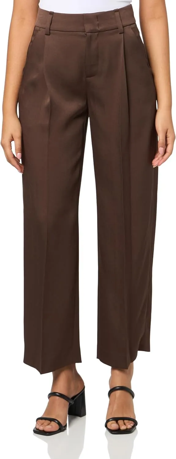 Vince Women's Satin Wide Leg Pants