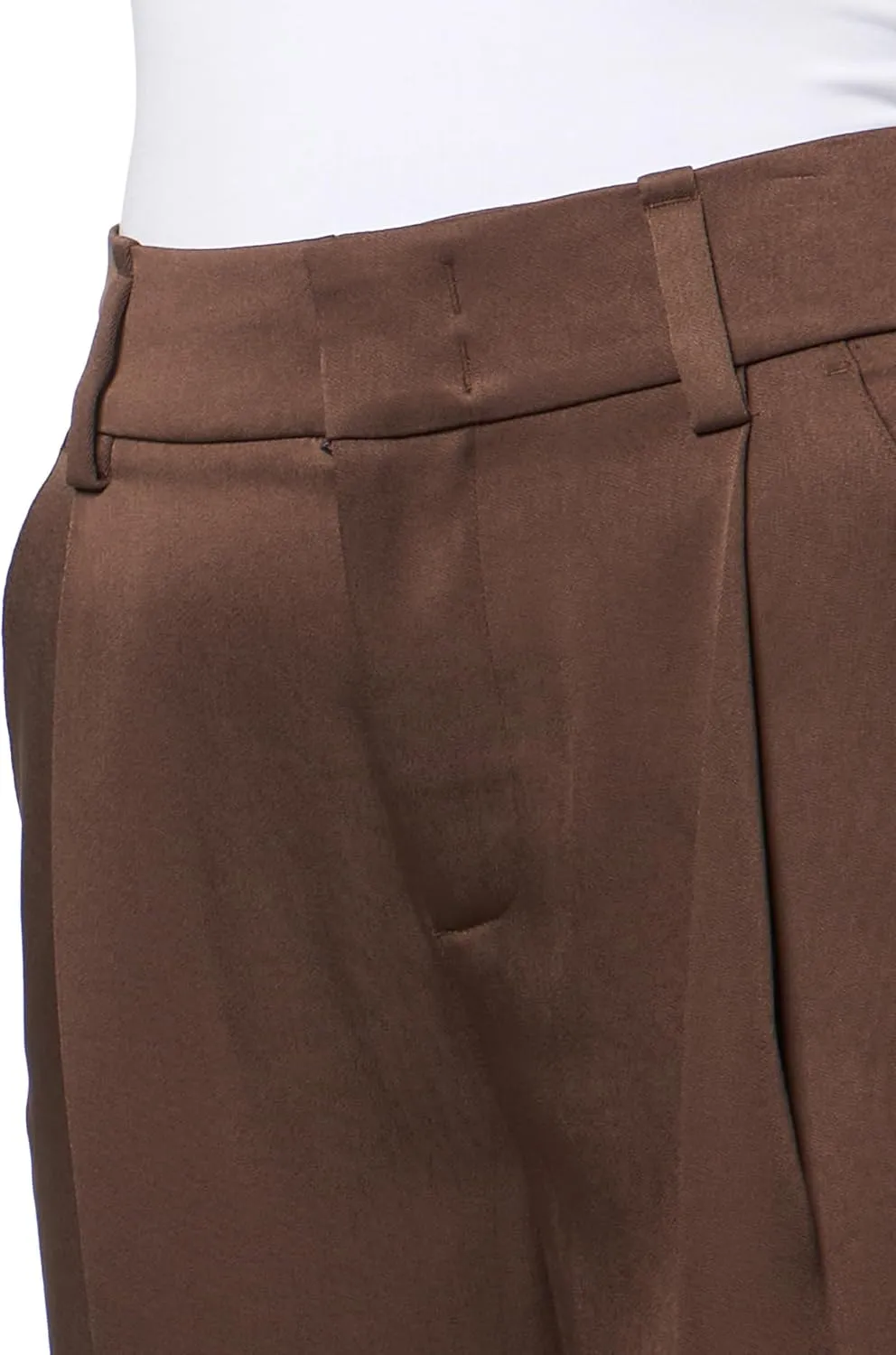 Vince Women's Satin Wide Leg Pants