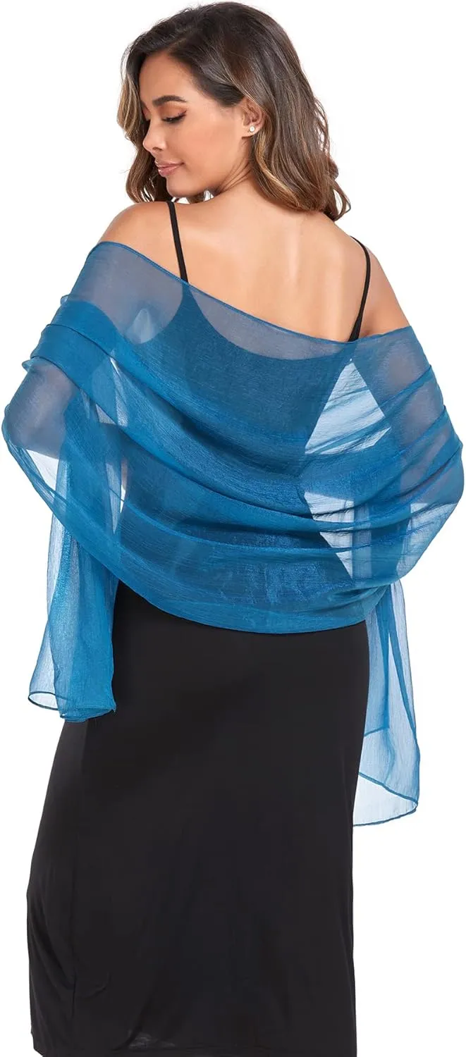 Women Shawls and Wraps for Evening Dress Lightweight Scarf Wedding Guest Shawl Wrap Bridesmaid Scarves