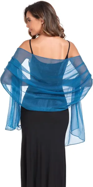 Women Shawls and Wraps for Evening Dress Lightweight Scarf Wedding Guest Shawl Wrap Bridesmaid Scarves