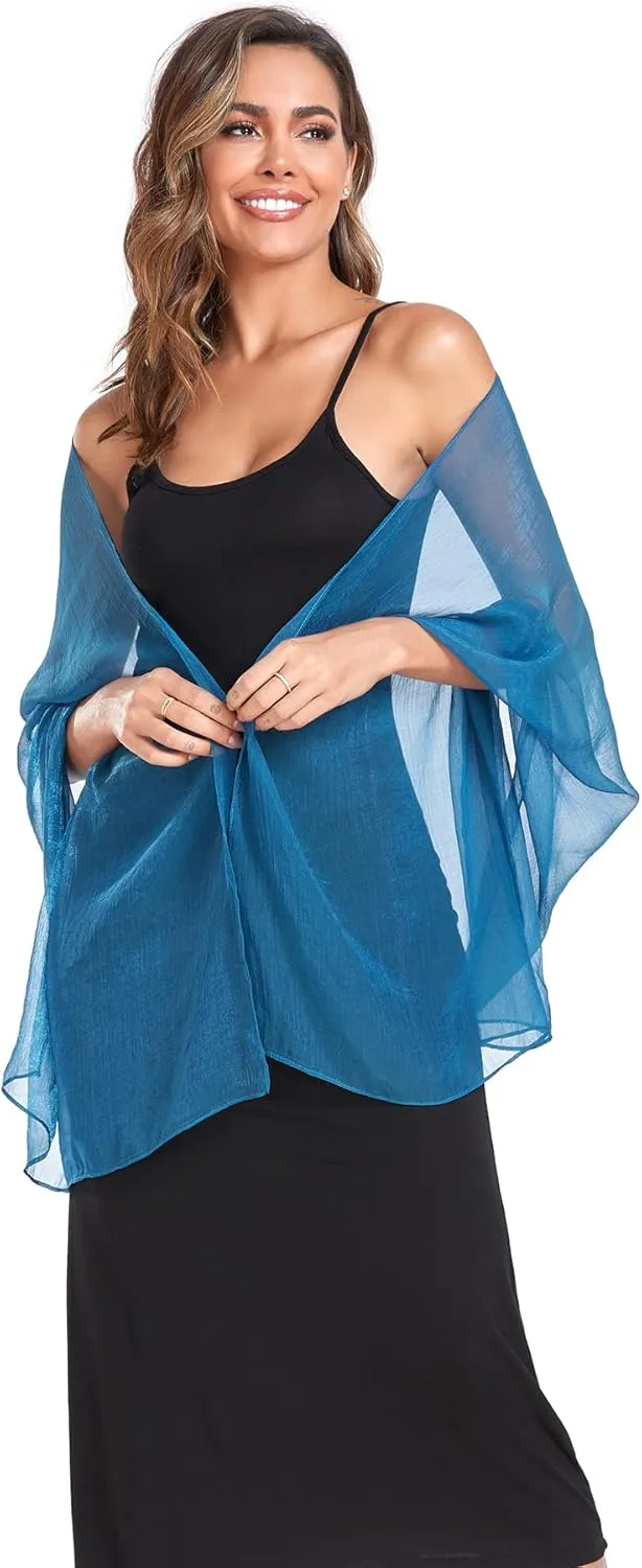 Women Shawls and Wraps for Evening Dress Lightweight Scarf Wedding Guest Shawl Wrap Bridesmaid Scarves