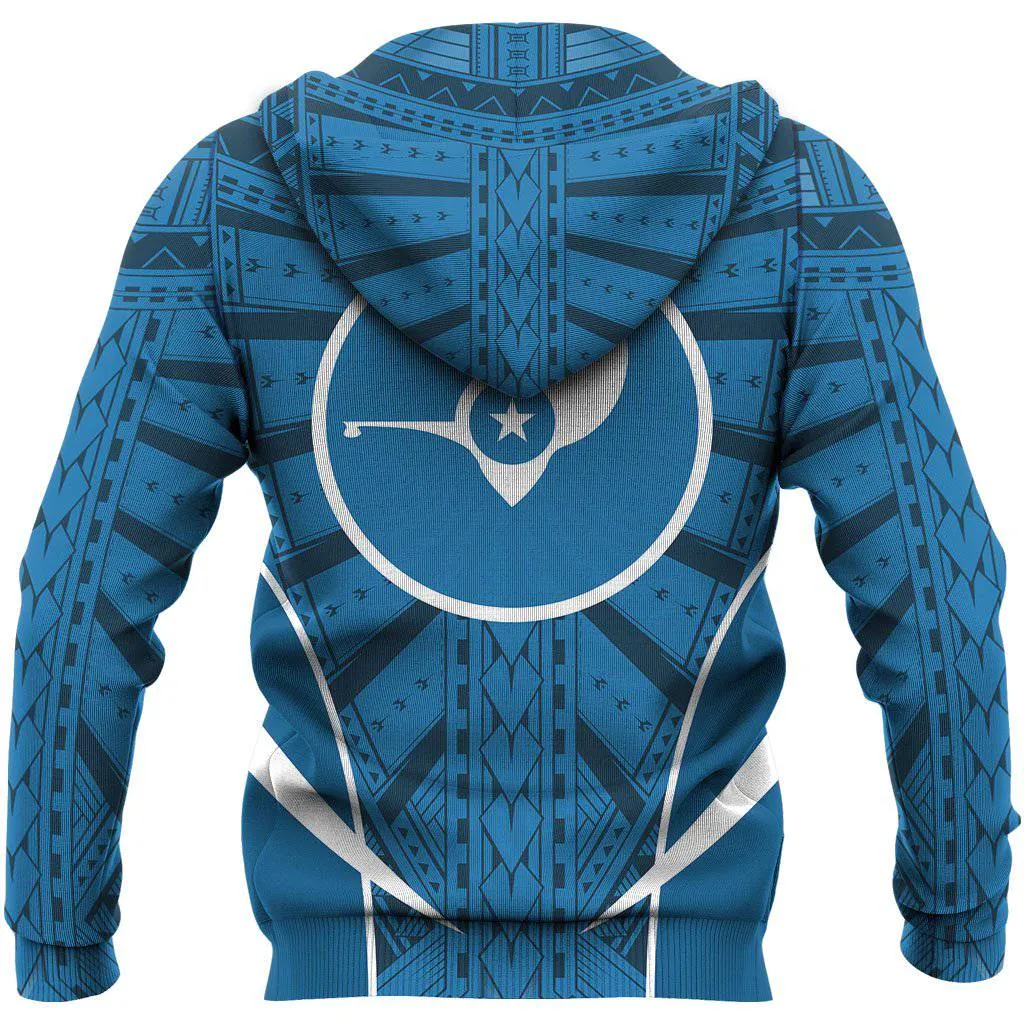 Yap Active All Over Print Pullover Hoodie